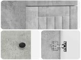 Bathroom Vanity with Sink Concrete Grey 42 x 40 x 84.5 cm 890027