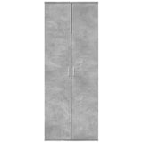 Highboard Concrete Grey 70x35x180 cm Engineered Wood 3276661