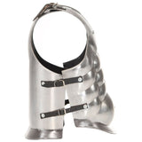 Roman Soldier Body Armour Cuirass Replica LARP Silver Steel 286209