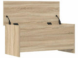 Storage Chest Sonoma Oak 80 x 40 x 50 cm Engineered Wood 8011261