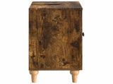 Bathroom Sink Cabinet ALKMAAR Smoked Oak 59.5 x 31.5x 59 cm 896130