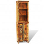 Vintage Style Reclaimed Solid Wood Bookshelf 241433
