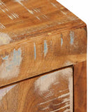 Bedside Table Brown 35 x 33 x 48 cm Solid Reclaim wood 4016726