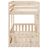 Bunk Bed 90x200 cm Solid Wood Pine 3308589