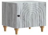 Bedside Cabinet 2 pcs Grey Sonoma 43 x 34.5 x 50 cm 894118