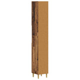 Bathroom Cabinet with Open Shelf ARNHEM Old Wood 896603