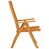 ZNTS Folding Garden Chairs 2 pcs Solid Wood Eucalyptus 316069