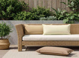 Cushion with Pillow HOUTEN 6 pcs Cream Polyester 933669