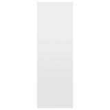 Book Cabinet/Sideboard High Gloss White 66x30x98 cm Engineered Wood 800348