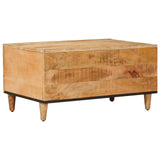 Coffee Table Brown 80 x 50 x 40 cm Solid Mango Wood 4018921
