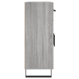 Sideboard Grey Sonoma 69.5x34x90 cm Engineered Wood 828010