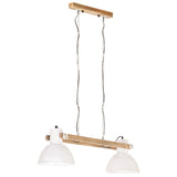 Industrial Hanging Lamp 25 W White 109 cm E27 320528