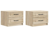 Bedside Cabinet 2 pcs Sonoma Oak 43 x 34.5 x 44.5 cm 895680