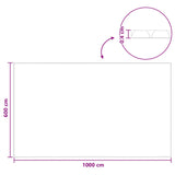 Solar Pool Cover Heavy Quality 1000 x 600 cm 200 m Square PE 42034561