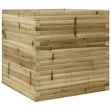Garden Planter 70x70x68.5 cm Impregnated Wood Pine 3282478