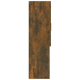 Washing Machine Cabinet Smoked Oak 70.5x25.5x90 cm 815945