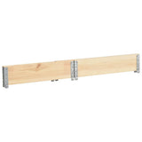 Raised Bed 100x100 cm Solid Pine Wood 3055168