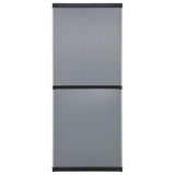 Garden Storage Cabinet Grey PVC Medium Garden Storage Cabinet 340983