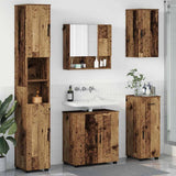 Bathroom Furniture Set 5 pcs Old Wood Engineered wood & Metal 3393001