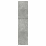 Highboard Concrete Grey 92x33x140 cm Engineered Wood 3309612
