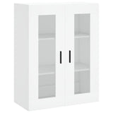 Highboard White 69.5x34x180 cm Engineered Wood 3198609