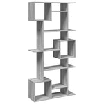 Book Cabinet Grey Sonoma 92x29x188 cm Engineered Wood 3310321