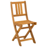 Garden Chair 6 pcs Natural Solid Acacia Wood 3416291