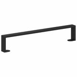 Furniture Feet 12 pcs Black 546 x 40.5 x 100 mm Iron 864817