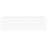 Floating Wall Shelves 4 pcs High Gloss White 80x23.5x3.8 cm MDF 323753