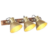Industrial Wall Lamp Brass 65x25 cm E27 320507
