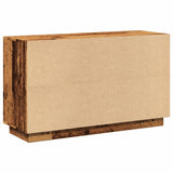 Sideboard Old Wood 102x35x60 cm Engineered Wood 857137