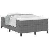 Bed Frame Light grey 120 x 190 cm Corduroy fabric 42006957