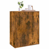 Sideboard Smoked Oak 60x30x75 cm Engineered Wood 815378