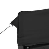 Foldable Party Tent Pop-Up Black 440x292x315 cm 4004966