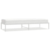 Metal Bed Frame without Mattress White 80x200cm 350904