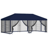 6 x 3 m Blue Polyester and Steel 190 3376000