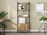 Bookcase Artisan Oak 44.5 x 30 x 154.5 cm Engineered Wood 882153