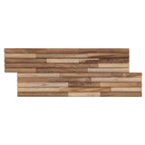 Wall Panel 10 pcs Natural 55 x 20 x 2 cm 42046463
