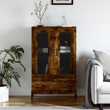 Highboard Smoked Oak 69.5x31x115 cm Engineered Wood 828313