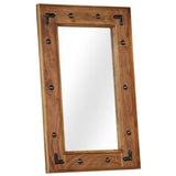 Mirror Solid Acacia Wood 50x80 cm 246308