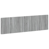 Wall-Mounted Headboard ZWOLLE Grey Sonoma Engineered Wood 896501