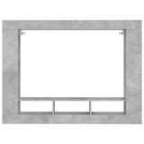 TV Cabinet Concrete Grey 152x22x113 cm Engineered Wood 833725