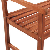 Garden Bench Light Brown Acacia hardwood Medium Durable 41448