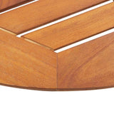 Folding Garden Table 60x75 cm Solid Acacia Wood 46346