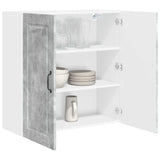 Wall Cabinet PORTO Concrete Grey 80 x 31 x 80 cm 885408