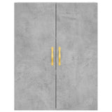 Highboard Concrete Grey 69,5x34x180 cm Engineered Wood 3195663