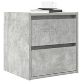 Wall-mounted Bedside Cabinets 2 pcs Concrete Grey 38x34x40 cm 861254