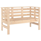 Garden Bench Natural Wood Solid pine wood Standard Durable 825135
