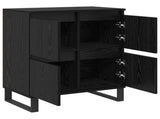 Sideboard Black Oak 60 x 35 x 70 cm 879500