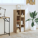 Bookcase Artisian Oak 50x25x105 cm Engineered Wood 852797